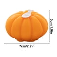 thumbnail image 3 of PEONAVET Halloween Pumpkin Candles Fall Pumpkin Shaped Scented Candle Cute Handmade Pumpkin Natural Candle Gifts for Thanksgiving Halloween Party Supplies, 3 of 6