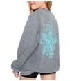 thumbnail image 4 of MEZZALL Chandail à Capuche à Manches Longues Imprimé Fleuri Mode Décontractée pour Filles, Gris Clair, 8-9 Ans, 4 of 7