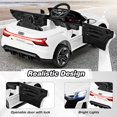 thumbnail image 3 of OLAKIDS Kids Ride on Car, Licensed 12V Electric Vehicle with Remote Control, Battery Powered Toddlers Toy with Spring Suspension, Headlights, Music, MP3, USB, TF, 3 of 9