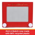 thumbnail image 2 of Etch A Sketch, Classic, Sustainable Version Drawing Toy, 2 of 7