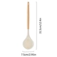 thumbnail image 3 of Oleegame 2PC Kitchen Utensils Set Kitchenware Spatula Heat Silicone Spatula Household Soup Spoon Food Grade Stir Fry Scoop Omelette Frying Scoop Set Combination, 3 of 4