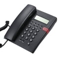 thumbnail image 1 of Desktop Battery-free Landline Telephone with Caller Identification Adjustable LCD Screen Brightness Black(US Telephone Line), 1 of 8