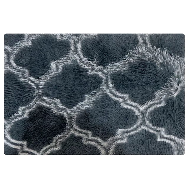 Agiferg Soft Rugs Anti-Skid Shaggy Area Rug Dining Room Home Bedroom Carpet Floor