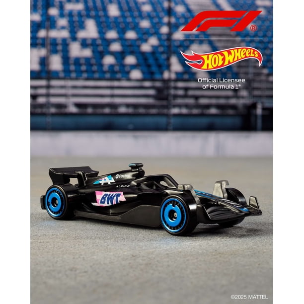 Hot Wheels 5-Pack Race Team, Set of 5 Formula 1-Themed 1:64 Scale