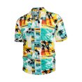 thumbnail image 4 of Chemise Hawaïenne pour Homme Chemises de Plage Tropicales, 4 of 7