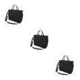 thumbnail image 2 of Youkk Stay Fashionable And Organized With These Versatile Handbags Fashionable black 3Set, 2 of 6
