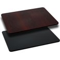 thumbnail image 2 of Flash Furniture 30'' x 60'' Rectangular Table Top with Natural or Walnut Reversible Laminate Top, 2 of 2