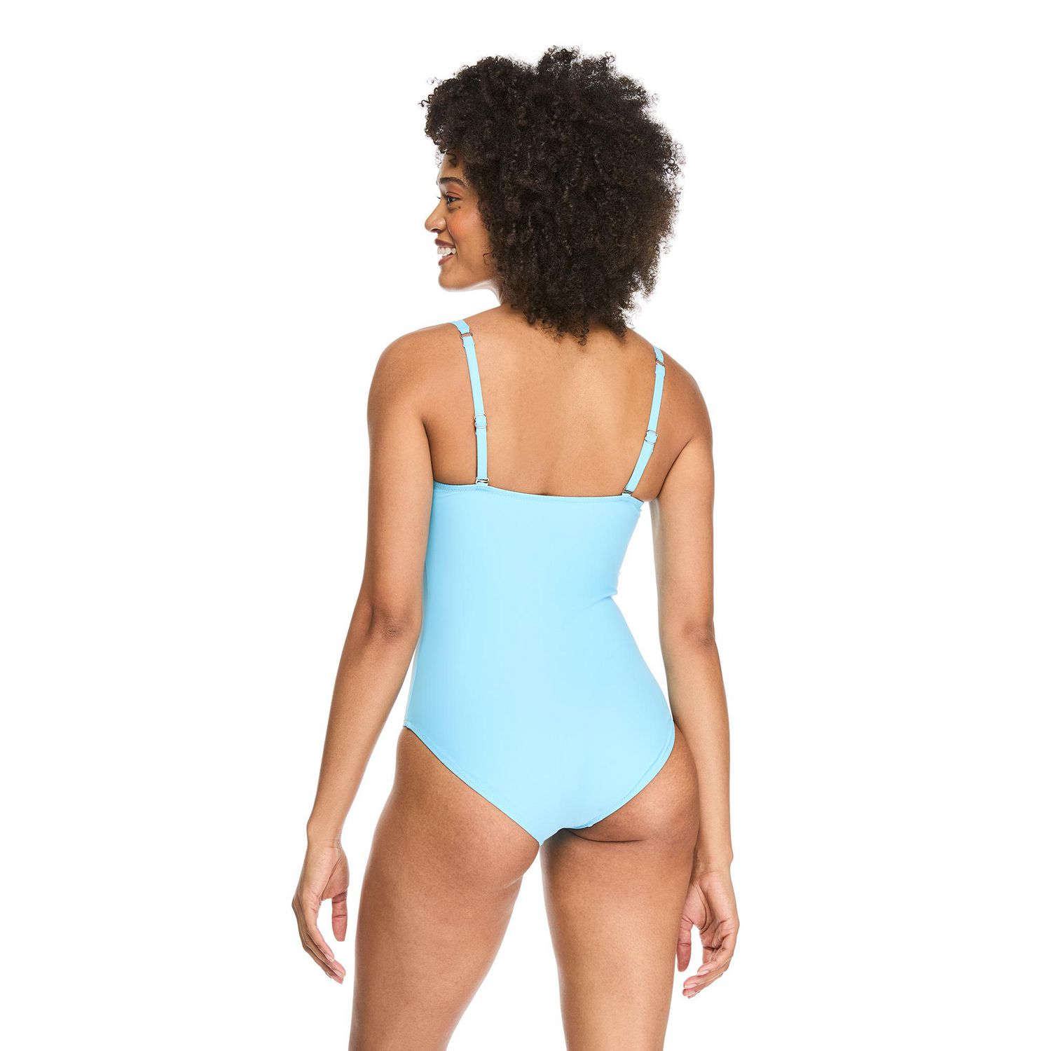 George Women's V-Wire One Piece Swimsuit