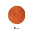 thumbnail image 2 of Chien Chat Béret Laine Yard Réglable Élastique Chapeau Durable Réglable Élastique Costume de Corde Chaud Orange, 2 of 9