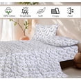 thumbnail image 5 of RUVANTI Draps 100 % Coton, Parure de Lit en Percale, Taille Standard, Style Classique, 5 of 5