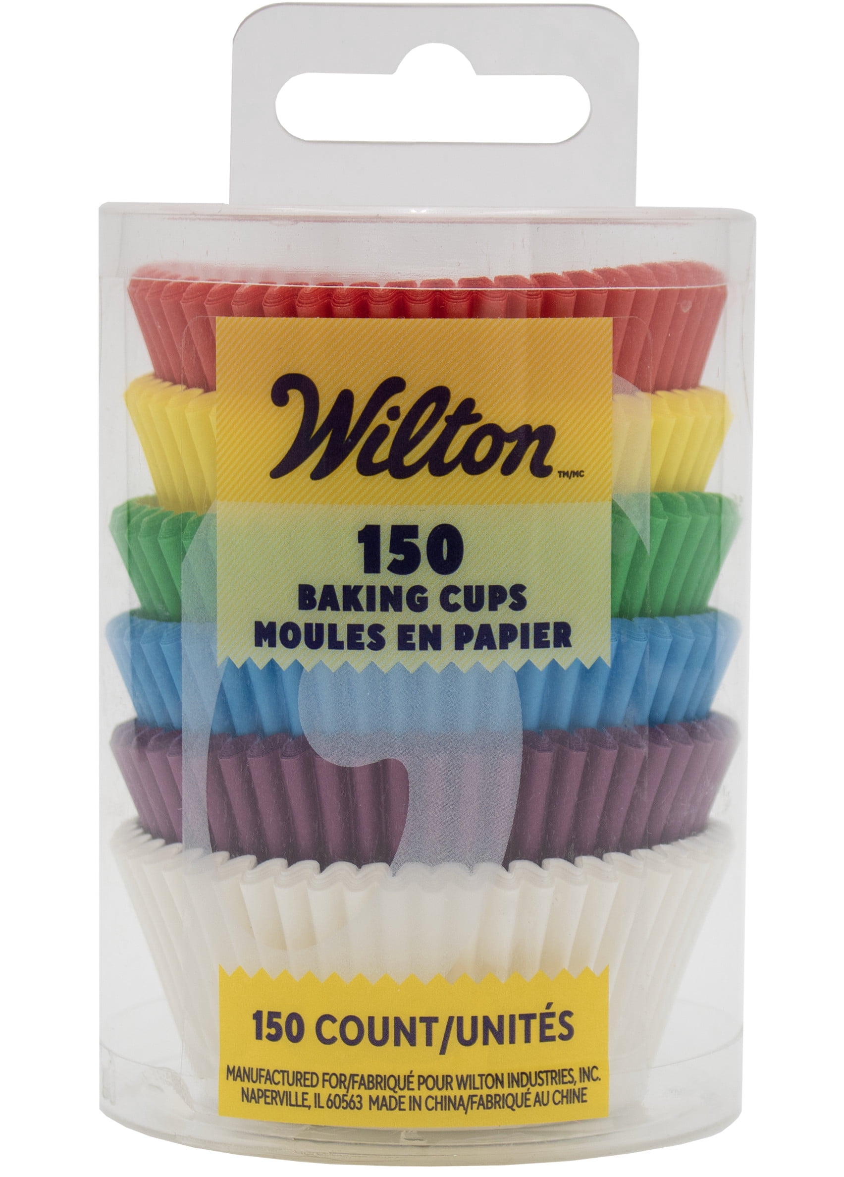 Wilton Assortiment de Gobelets Rainbow Bold - Pack de 150