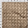 thumbnail image 4 of oneOone Cotton Silk Brown Fabric Abstract Craft Projects Decor Fabric Printed By The Yard 42 Inch Wide, 4 of 4