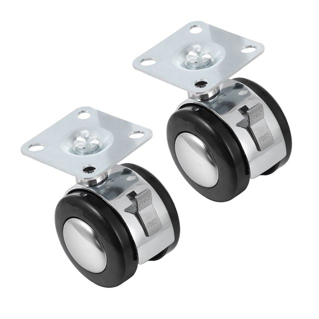 Shisuyan Wheels With Brake Zinc Alloy 2Pack 11.8x7.9x3.9in