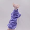 thumbnail image 4 of Vêtements pour Chat Sans Poils Doux et Chauds, Chandail à Capuchon pour Chat pour Sphynx, Devon Rex, Cornish, Peterbald, 4 of 5