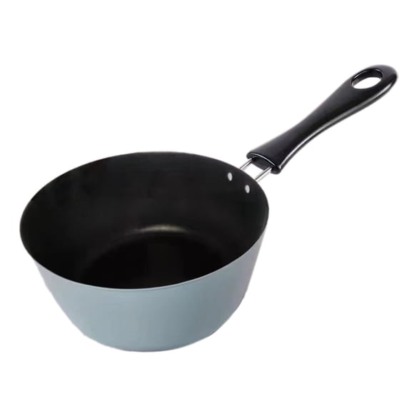 Nonstick Skillet,Milk Pan Nonstick Pan Multifunctional Metal Universal Milk Pot Small Saucepan For Outdoor Cooking Home Induction Cooker 12.7X24Cm Utility