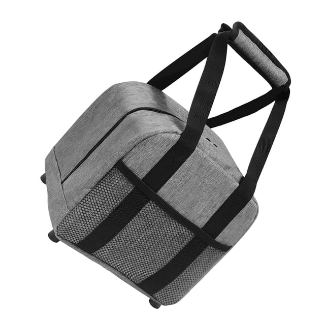 pitrice Portable Waterproof Oxford Cloth Single Ball Bowling Bag Can Be Fixed On Roller