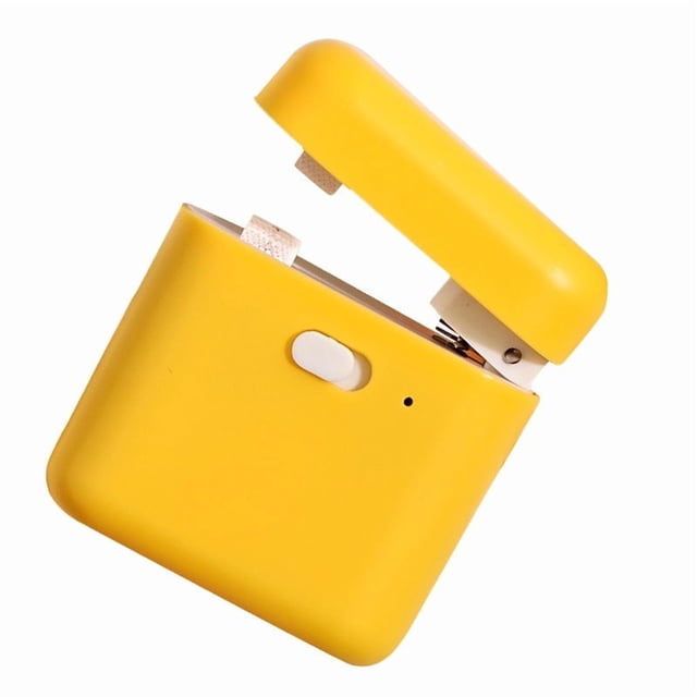 Btomtd Mini Rechargeable Magnetic Bag Sealer, Yellow