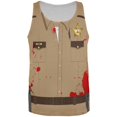 thumbnail image 1 of Halloween Zombie Sheriff Costume All Over Adult Tank Top, 1 of 1
