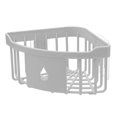 thumbnail image 1 of yingyy 1/2/3/5 Support de Baignoire pour Porte-Lavage Support de Rangement Durable Sans Perforation Décorations de Commodité Porte-Brosse à Dents Blanc 1 Pc, 1 of 6