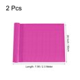 thumbnail image 2 of Unique Bargains Crepe Paper Rolls 7.5ft Long 20 Inch Wide, Fuchsia 2 Pack, 2 of 5
