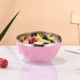 thumbnail image 1 of karymi Bol en Acier Inoxydable 304 pour Enfants à Double Couche Originalité Bol Sammy Bol à Soupe Bol à Souper Bol de Riz Isolé Bol Coloré pour la Maison Cadeaux pour Hommes Déco Maison, 1 of 6