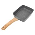 thumbnail image 3 of KAKOWELY non stick frying pans Multi-purpose Frying Pan Kitchen Non-stick Pan Medical Stone Skillet with Handle14.96"X5.91"X1.57", 3 of 4