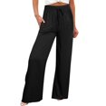 thumbnail image 1 of Women Pants Bell Bottoms Multi Colored Slim Trousers Ladies Work Leggings, 1 of 5