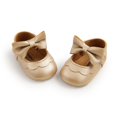thumbnail image 3 of Newborn Girls PU BowKnot Princess Shoes, 3 of 6
