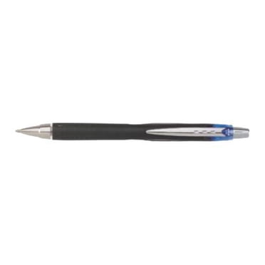 uniball JETSTREAM Stylo à Bille Roulante, Rétractable, Pointe Moyenne, 0,7 mm, Encre Bleue
