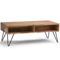 thumbnail image 1 of Simpli Home Hunter Table Basse à Plateau Relevable en Bois de Manguier Massif de 48 Pouces de Large, Naturel Raffiné, 1 of 10
