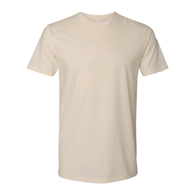 Next Level Cotton Short Sleeve Crew, XS, Cream