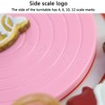 thumbnail image 4 of (Diameter 14CM*1.5CM) 360 degree rotating cake decorating turntable cake turntable, 4 of 9