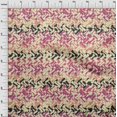 thumbnail image 4 of oneOone Cotton Poplin Pale Yellow Fabric Geometric Craft Projects Decor Fabric Printed By The Yard 42 Inch Wide-S5, 4 of 5