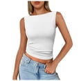thumbnail image 1 of Fashion Ladies Going Out Casual Vest Spring Summer Basic Cute 2025 Sleeveless Fashion Vest, 1 of 5