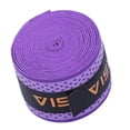 thumbnail image 2 of Lipstore Badminton Racket Grip Tape Perforated Soft Sweat Sport Band Tennis Overgrip Tape Violet, 2 of 8