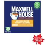 Maxwell House Morning Blend Coffee 100% Compostable K Cup Coffee Pods, 30 Pods, Medium