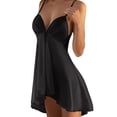 thumbnail image 1 of 2025 Pyjamas pour Femmes Bretelles Robe de Pyjama pour Femmes Manches Chemise de Nuit Pyjamas Chemises de Nuit en Coton pour Femmes Chemises de Nuit en Coton pour Femmes Coton Polyester, 1 of 8