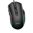 thumbnail image 4 of Souris de Jeu Filaire 10 Boutons Réglable RGB; Accessoire Informatique de Jeu 10 Boutons avec Lumière Colorée, 4 of 10