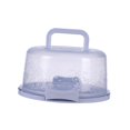 thumbnail image 3 of Cake Container with Lid Cover Handle Accs Cake Storage Container for Dessert Blue, 3 of 8