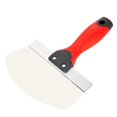 thumbnail image 2 of 2PCS Bucket Scoop for Drywall, Plaster Stainless Steel Bucket Scoop - 6.5 Inch Curved Contoured Blade for Paint, Mortar, 2 of 6