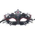 thumbnail image 1 of Mascarade pour Hommes et Femmes avec Chaîne en Strass, Décoration de Carnaval Adaptée aux Fêtes, 1 of 3