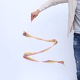 thumbnail image 3 of KAKOWELY 2 Pcs 2M Rhythmic Art Gymnastics Ribbon with Stick Children Dancing Streamers Riband Twirling Rod,78.74"X1.77"X0.2", 3 of 4