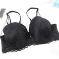 thumbnail image 3 of Lenpel Women's Plus Size Push up Bras Comfort Underwire Supportive Full Coverage Lace Bralettes Lifting Everyday Bras, 3 of 3