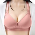 thumbnail image 1 of Comfortable Seamless Full Coverage Bra for Women, Wireless with Soft Support, Nylon/Spandex, Regular & Plus Sizes, 36 - 46, 1 of 3