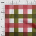 thumbnail image 1 of oneOone Polyester Lycra Lime Green Fabric Gingham Check Sewing Craft Projects Fabric Prints By Yard 56 Inches Wide, 1 of 4