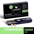 thumbnail image 1 of LactoJoy Lactose Intolerance Pills - 80 Chewable Tablets with 14500 FCC Powerful Digestive Enzyme, Fast Acting Digestive Support for Dairy Sensitivity | Vegan, Natural and Easy-to-swallow, 1 of 9