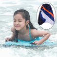 thumbnail image 3 of Inflatable Body Board Surfboard Kids - Navy Stripe, 3 of 4