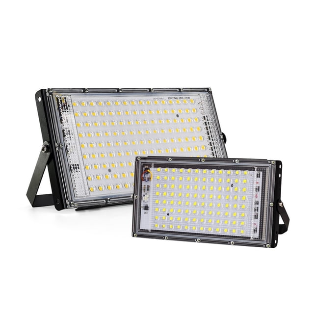 Projecteur à DEL 50W 100W 150W Étanche IP65 pour l'Extérieur Projecteur à DEL Réflecteur Lampe de Rue Projecteur Mural