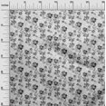 thumbnail image 3 of oneOone Tissu en Coton Flex Gris à Fleurs Tissu pour Robe Tissu Imprimé au Mètre 40 Pouces de Large, 3 of 4