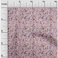 thumbnail image 2 of oneOone Velvet Pink Fabric Asian Suzani Sewing Material Print Fabric By The Yard 58 Inch Wide, 2 of 5